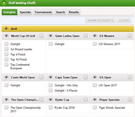 coral golf betting rules each way|How To Bet With Coral.